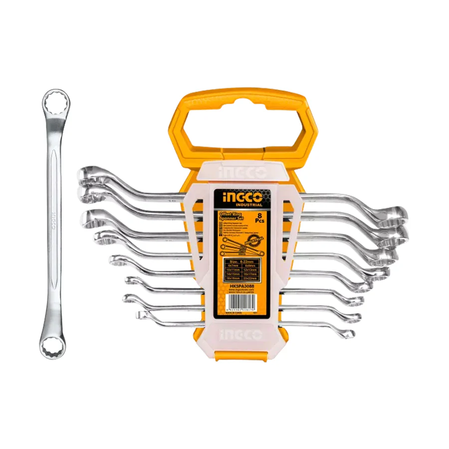 INGCO Offset Ring Spanner Set – HSRDB2501