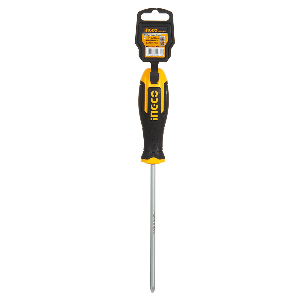 INGCO Phillips Screwdriver PH2×150 mm – HS68PH2150