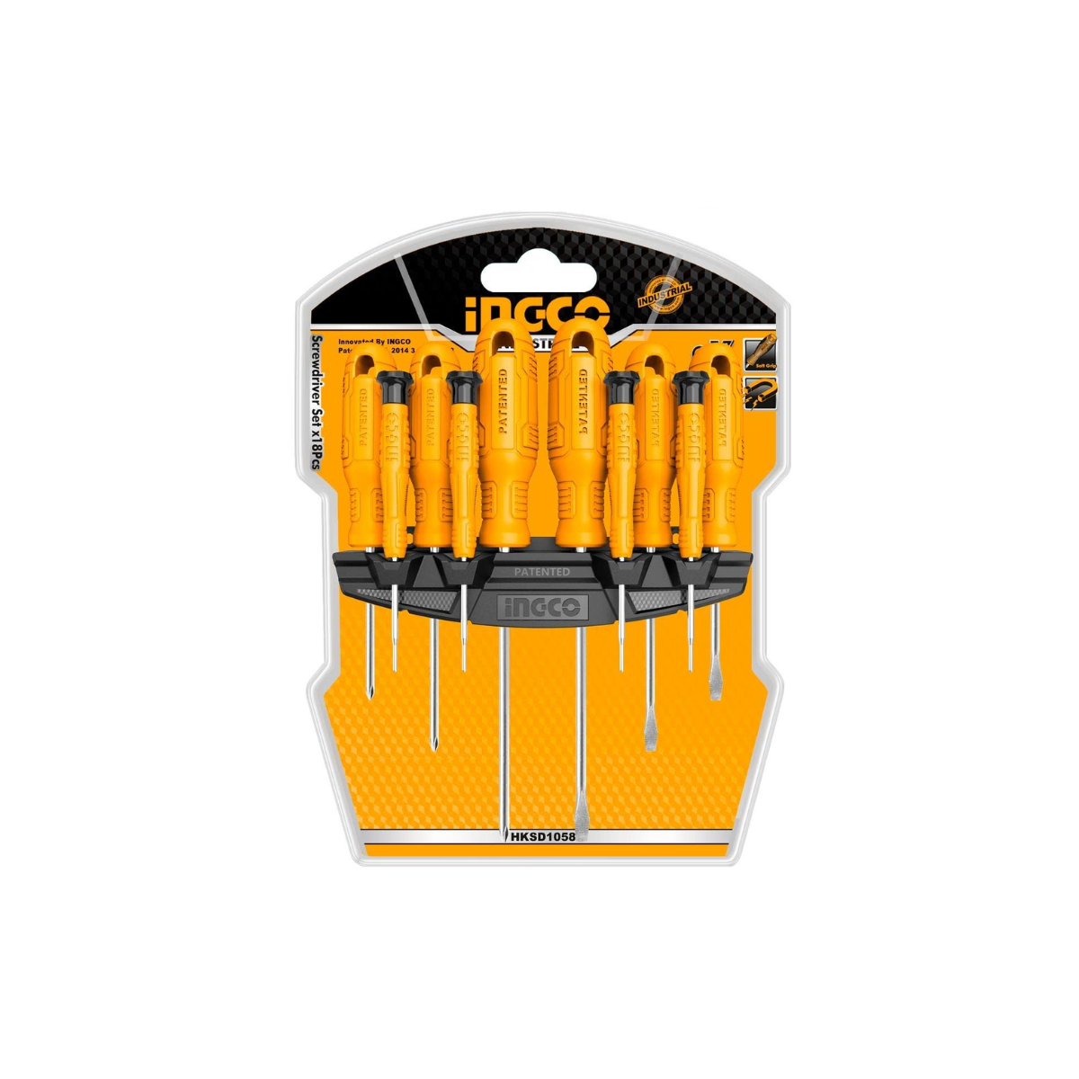 INGCO Screwdriver Set, 10 pcs – HKSD1018
