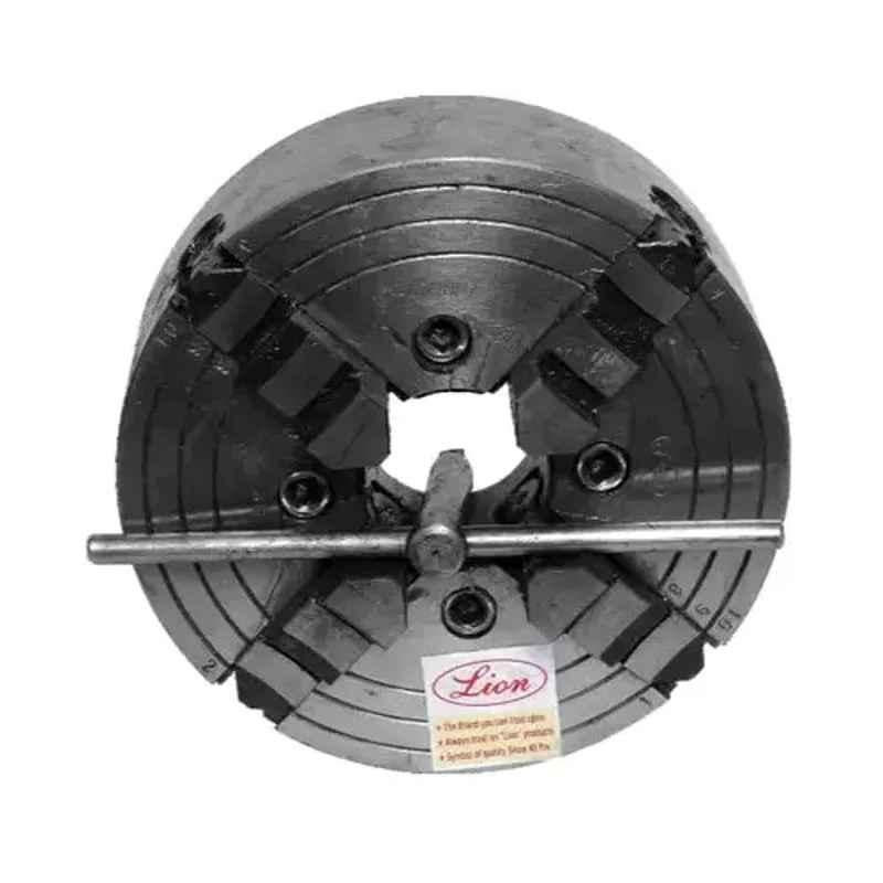 Lion 525 Four-Jaw Double-Slot Independent Lathe Chuck