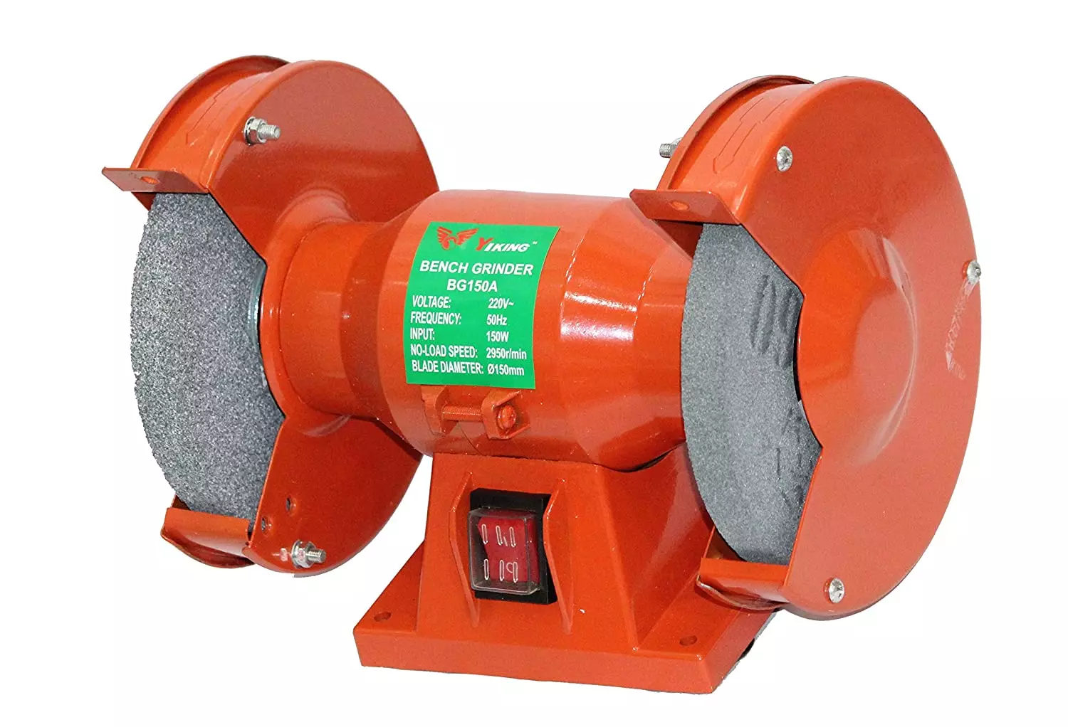 YIKING 150W 2950 RPM Bench Grinder, BG150A