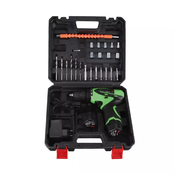 YIKING 10 mm 12 V 1300 RPM Cordless Drill (With Battery & Charger), CD-12 X