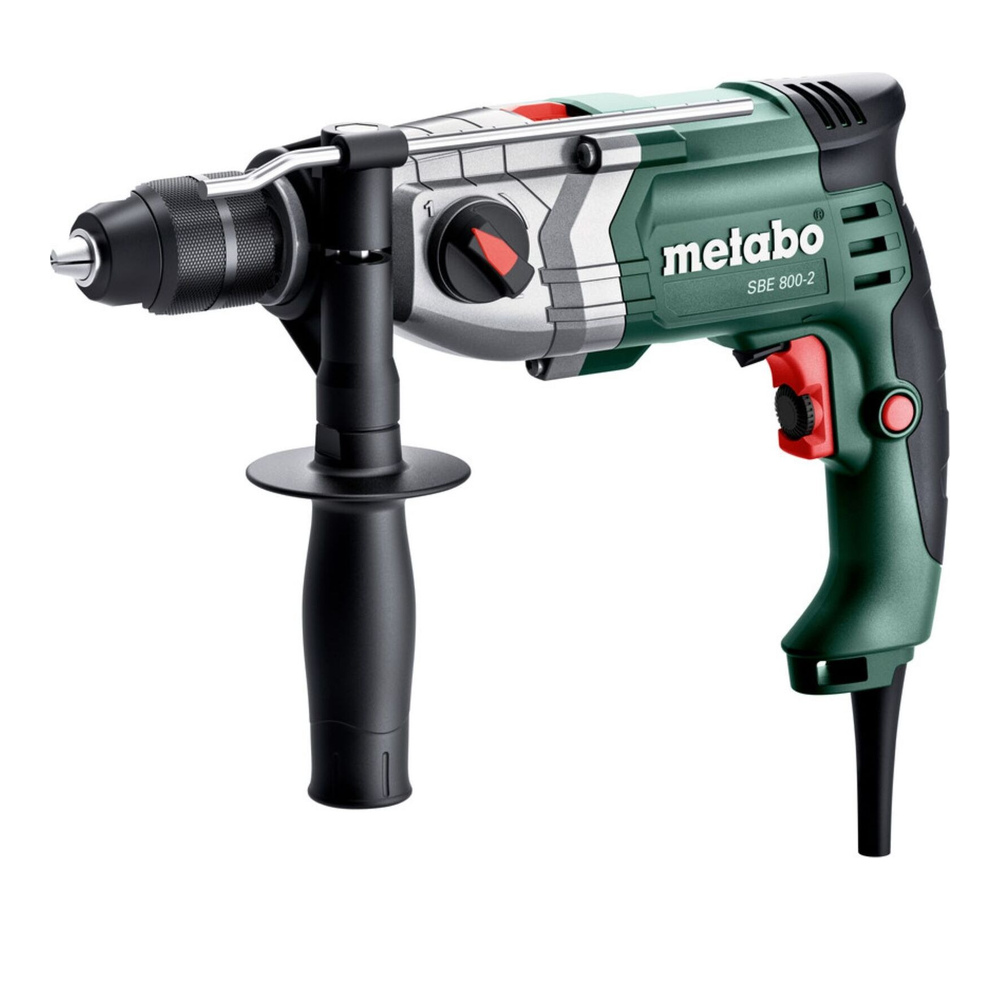 Metabo SBE 800-2 Two-Speed Impact Drill, 800W - photo 2