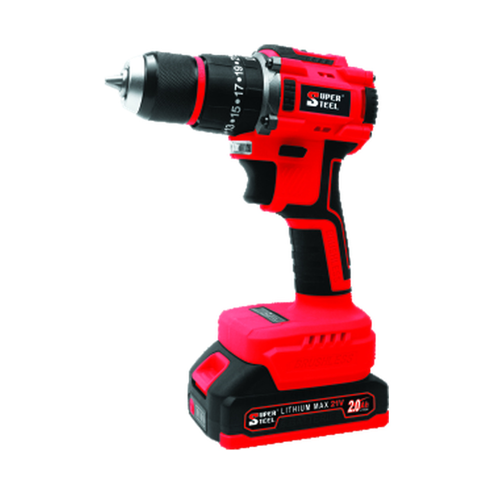 Super Steel SS-BSD-21VHQ 21V Brushless Cordless Drill