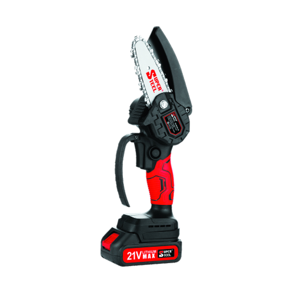 Super Steel SS-BCM-H4 4-inch Cordless Chainsaw