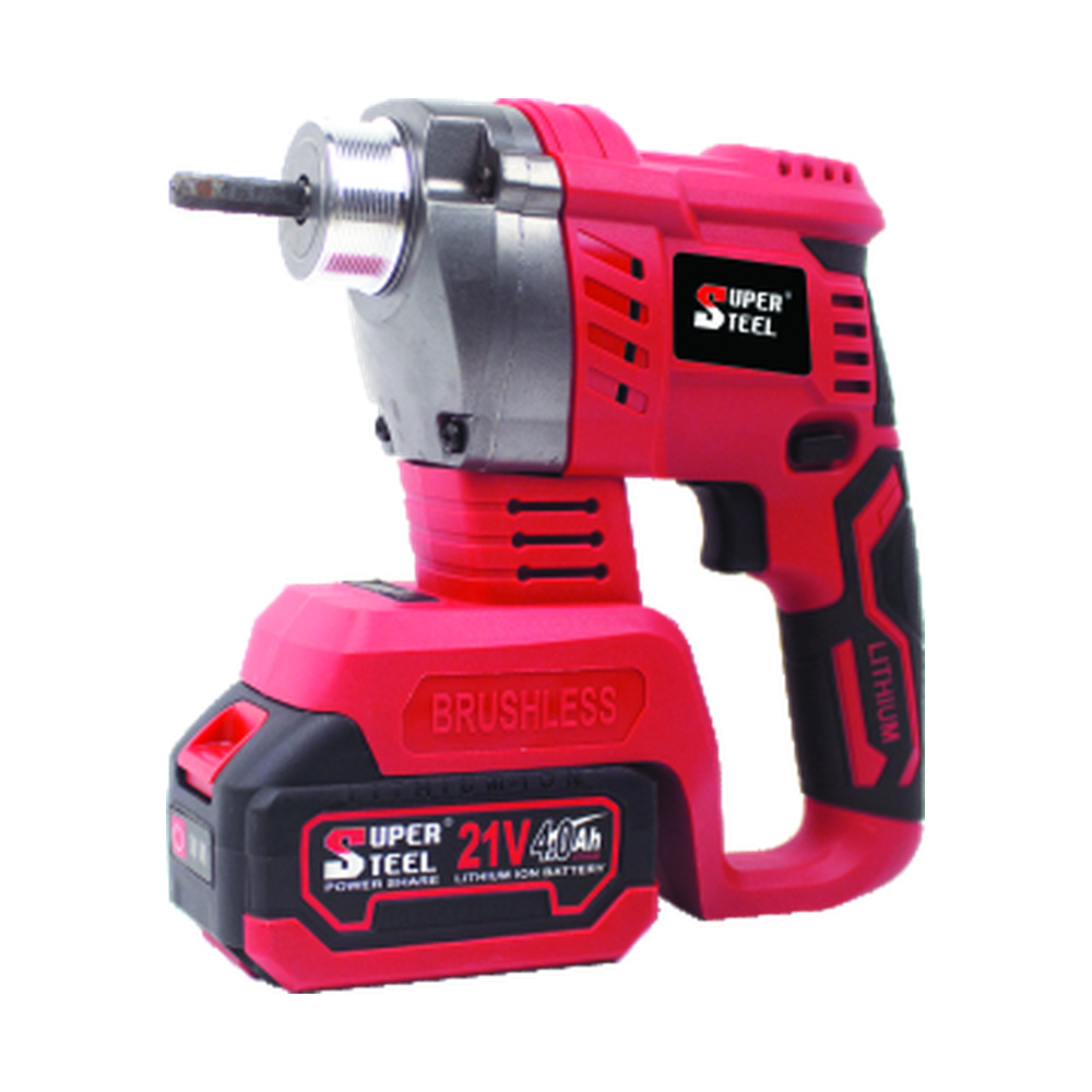 Super Steel SS-BCV-21V Cordless Concrete Vibrator