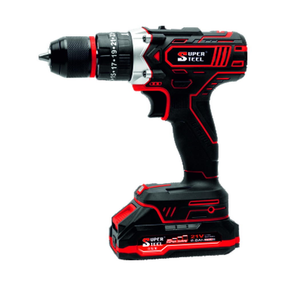 Super Steel SS-BSD-21VM 21V Cordless Drill Driver
