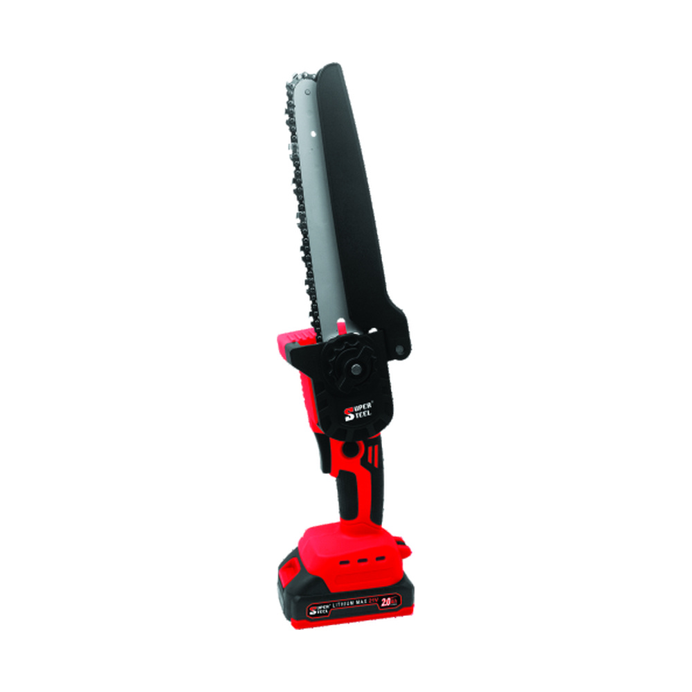 Super Steel SS-BCM-TALL21V 21V Tall Cordless Chainsaw