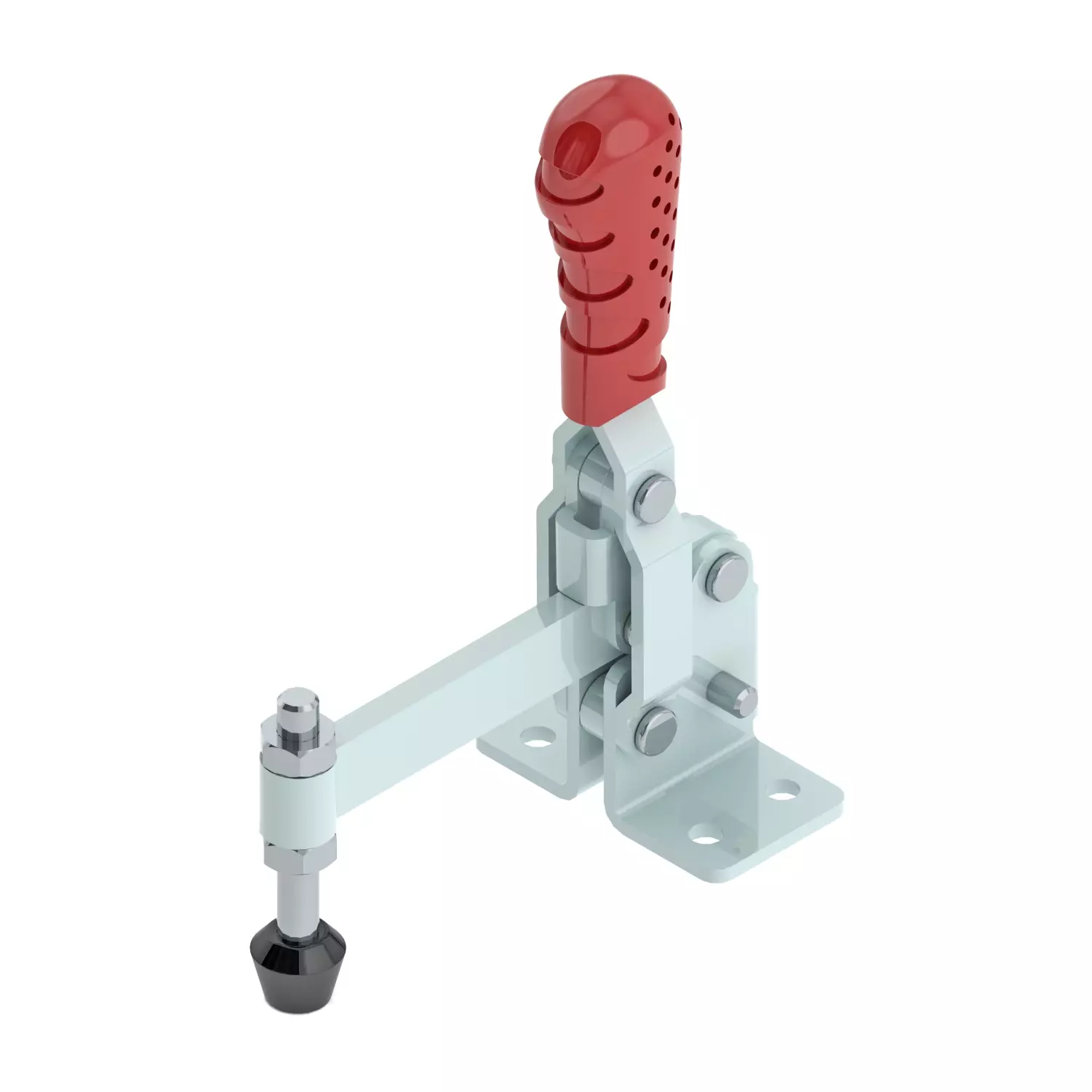 STEEL-SMITH Vertical Hold Down Action Medium Duty Clamps Flanged Base 3.9kN, VTC-4595-SF
