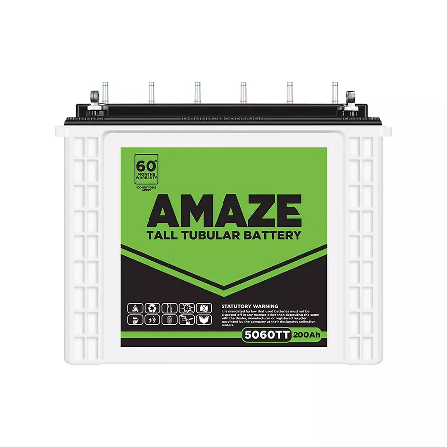 Amaze 200 Ah 5060TT Inverter Battery