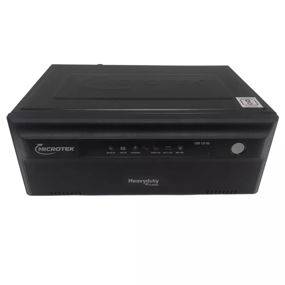 Microtek Heavy Duty VTurbo 1550 (12V) DG Inverter