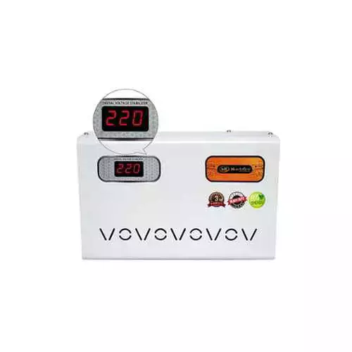 MuscleGrid 4 kVA 90 - 300 V 3200 W AC Voltage Stabilizer -White