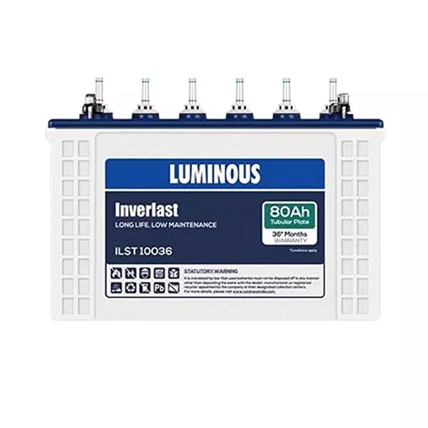 Luminous Inverlast ILST10036 80 Ah Short Battery