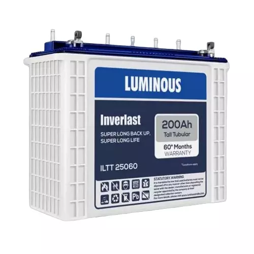 Luminous 200Ah Tall Inverter Battery ILTT25060