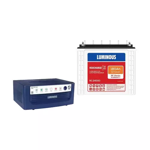 Luminous RC24000(180AH) With Luminus Eco Watt Neo 700 Inverter