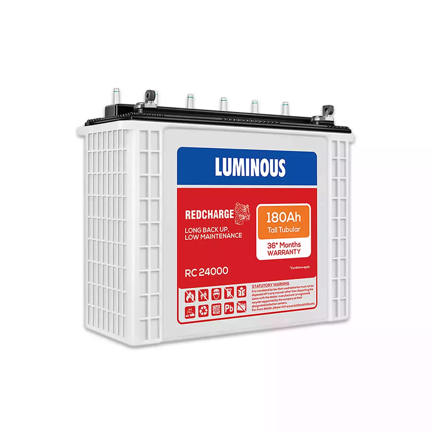 Luminous RC24000 180Ah Inverter Battery