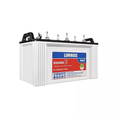 Luminous Red Charge 12 V 150 AH RC 18000ST Pro Tubular Inverter Battery