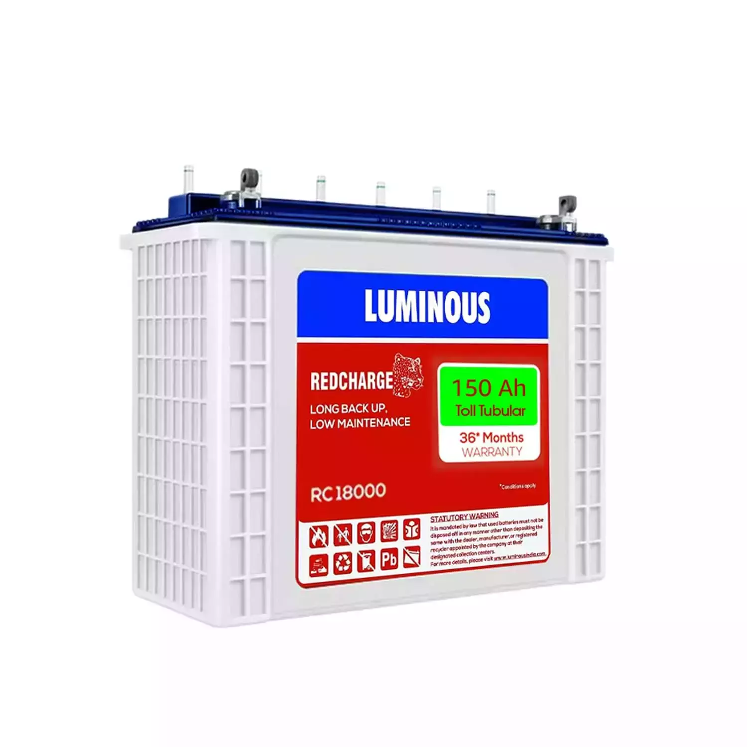 Luminous RC18000 150Ah Inverter Battery