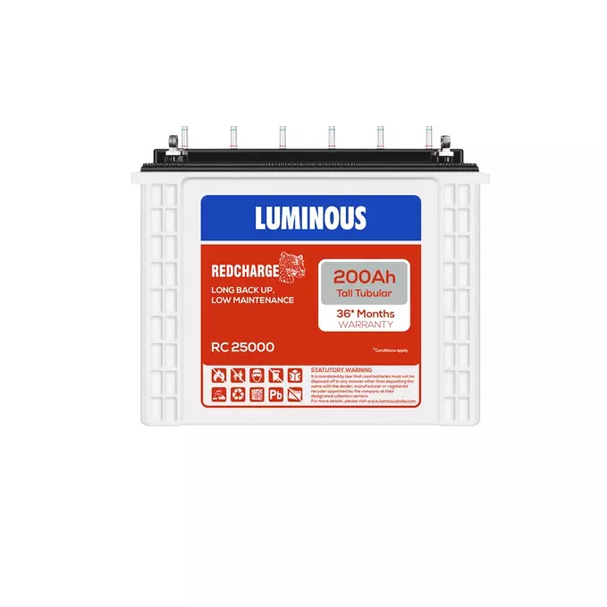 Luminous Red Charge RC 25000 200 Ah Inverter Battery