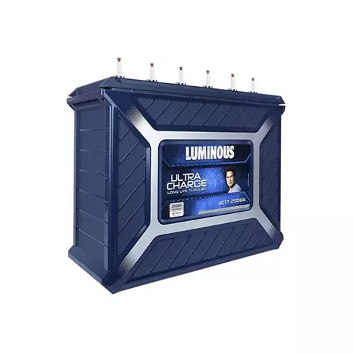 Luminous Ultra Charge 12 V 200 AH UCTT 25066 Tubular Inverter Battery