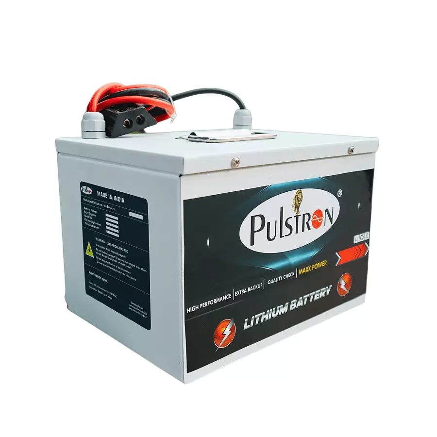 Pulstron GAIM-20 48V 20 Ah Lithium LiFePO4 Battery Pack in metal case for Electric Scooter