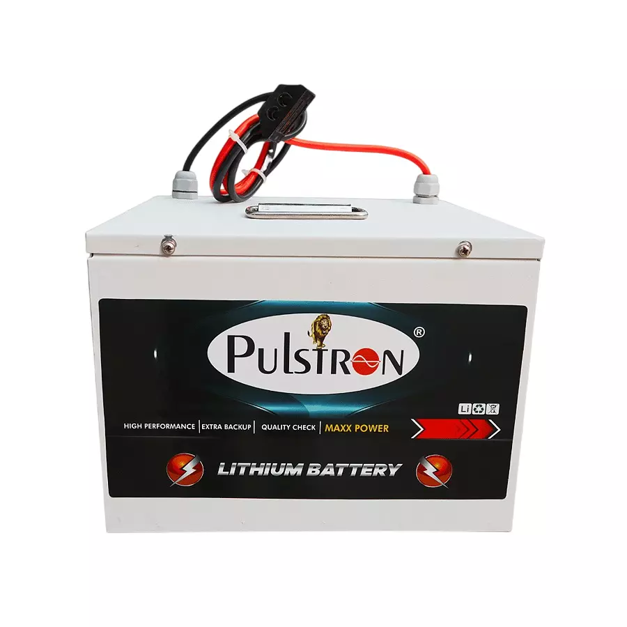 Pulstron GAIM-30 48V 30 Ah Lithium LiFePO4 Battery Pack in metal case for Electric Scooter