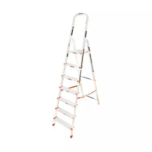 Eurostar 7 Steps Aluminum Ladder With Platform