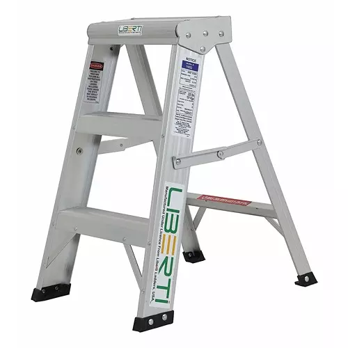 Liberti 2 ft 2 Steps 136 kg Load Capacity Aluminium Ladder, 1002