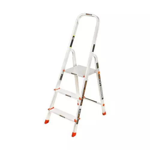 Eurostar 3 Steps Aluminum Ladder With Platform