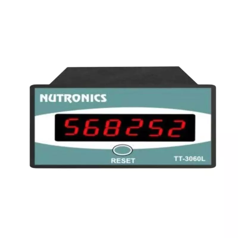 Nutronics 6 Digit Digital Time Totaliser Timer, TT-3060L