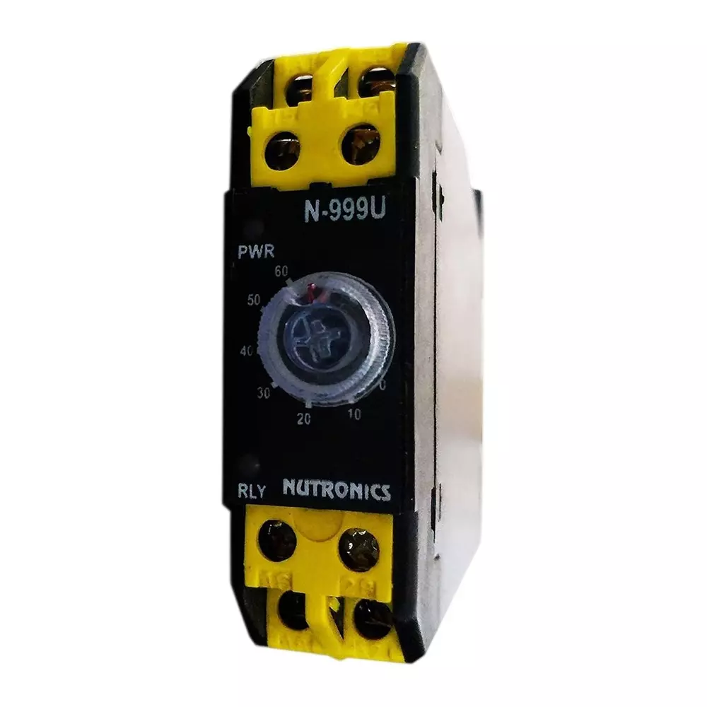 Nutronics DIN Rail Blind Timer LED Digital Multi-Range 95x20x75mm 230V AC, N-999U