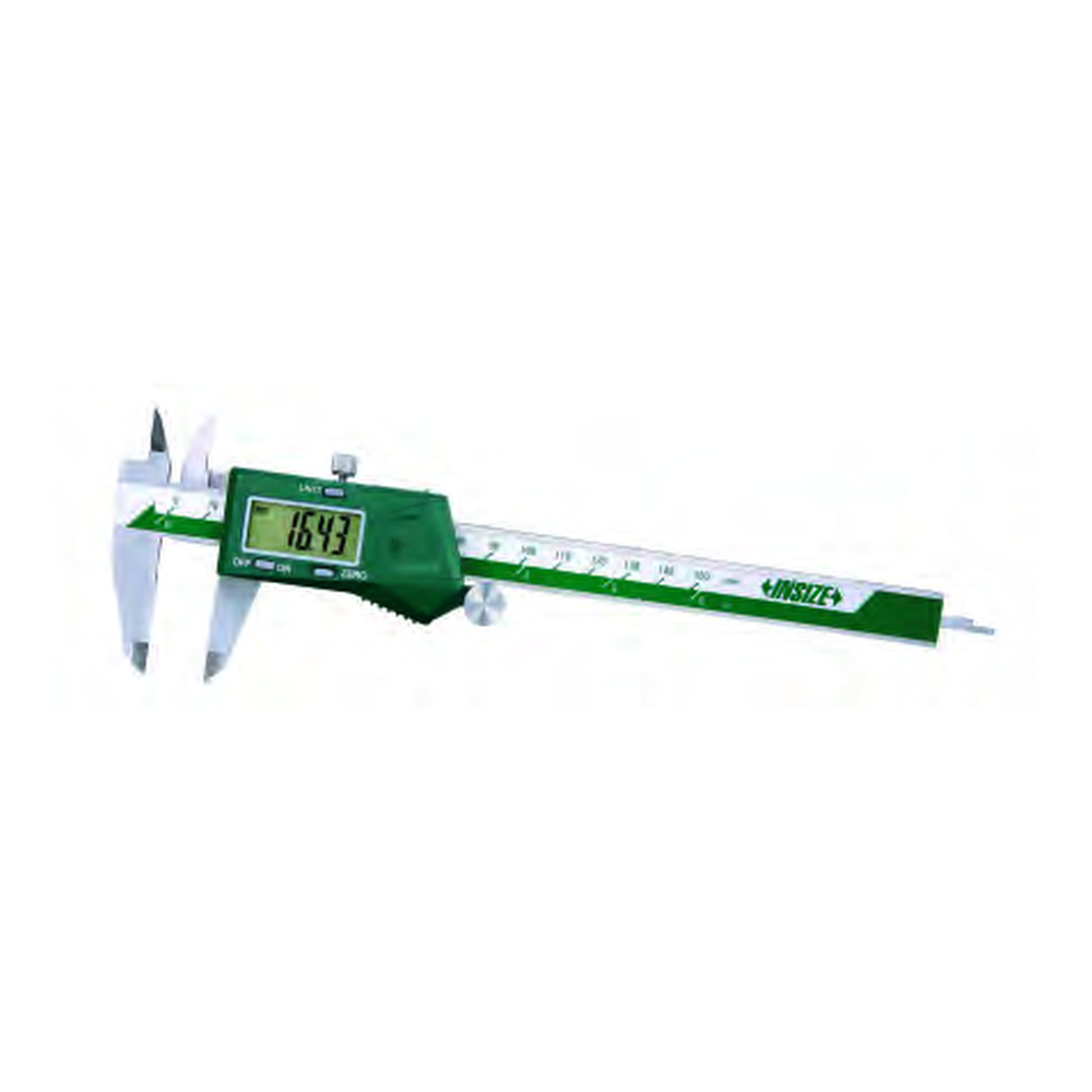 INSIZE Digital Calipers (Fraction Reading), 0-150mm/0-6", 1102-150