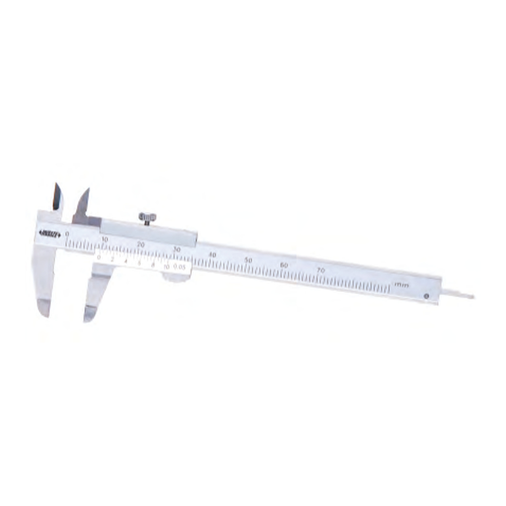 INSIZE Mini Vernier Caliper, 0-70mm, 1204-70