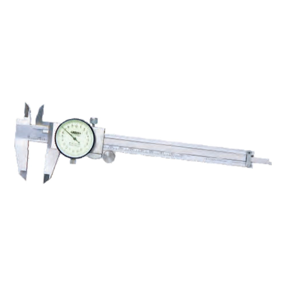 INSIZE Dial Calipers, 0-150mm, 1312-150A