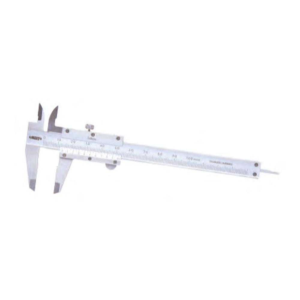 INSIZE Mini Vernier Caliper, 0-100mm, 1201-1003