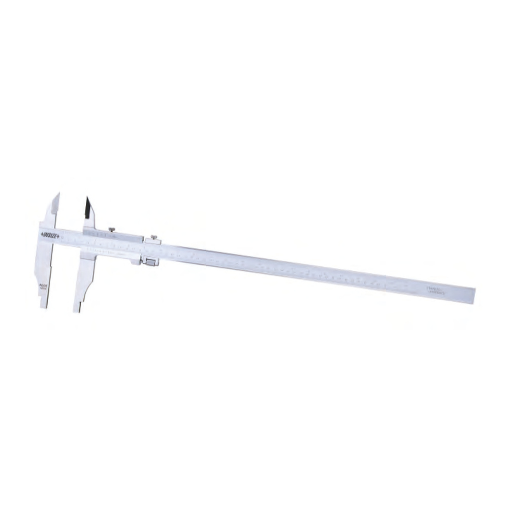 INSIZE Vernier Caliper (Solid Type), 0-300mm/0-12", 1207-394
