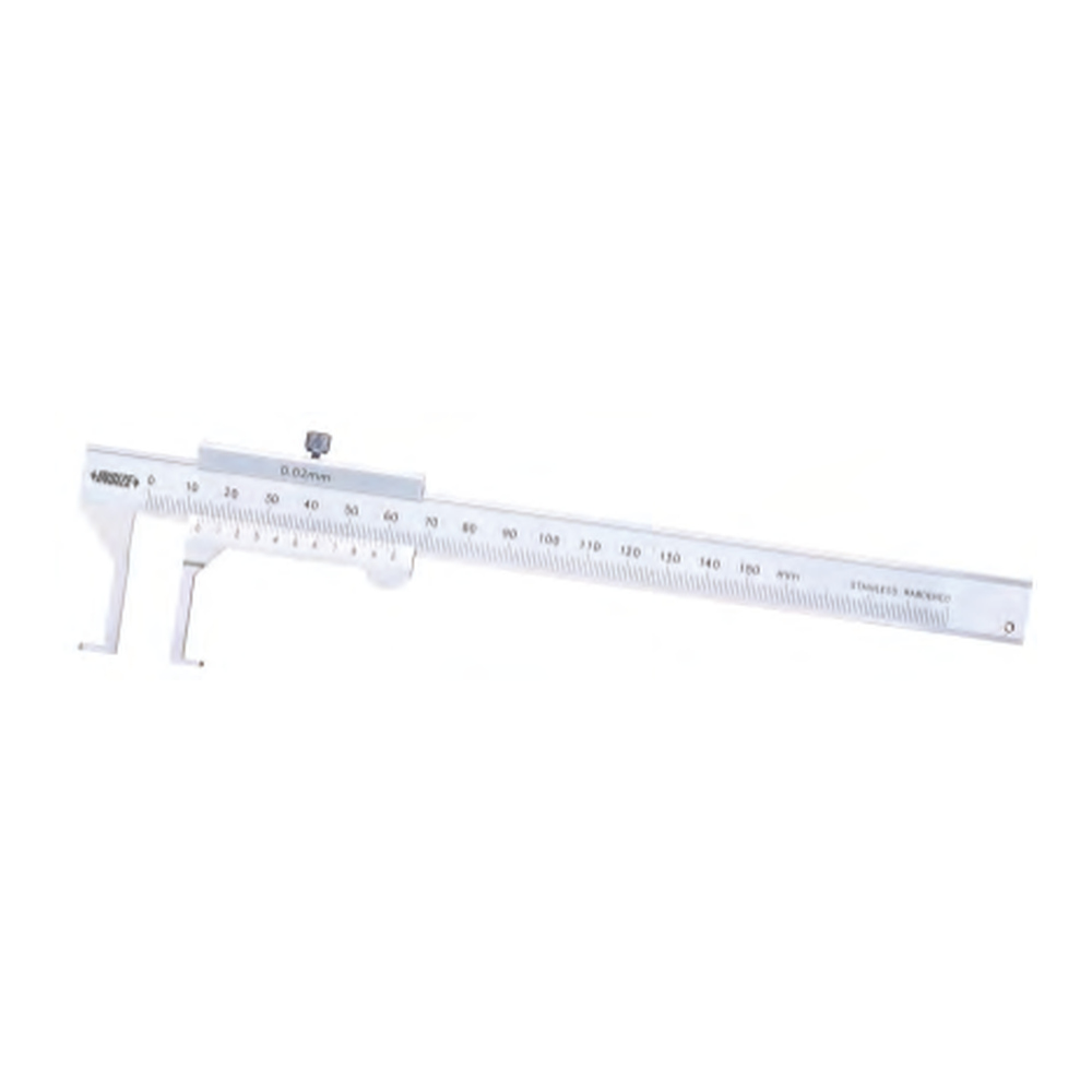 INSIZE Inside Groove Vernier Caliper, 18-150mm, 1262-150A