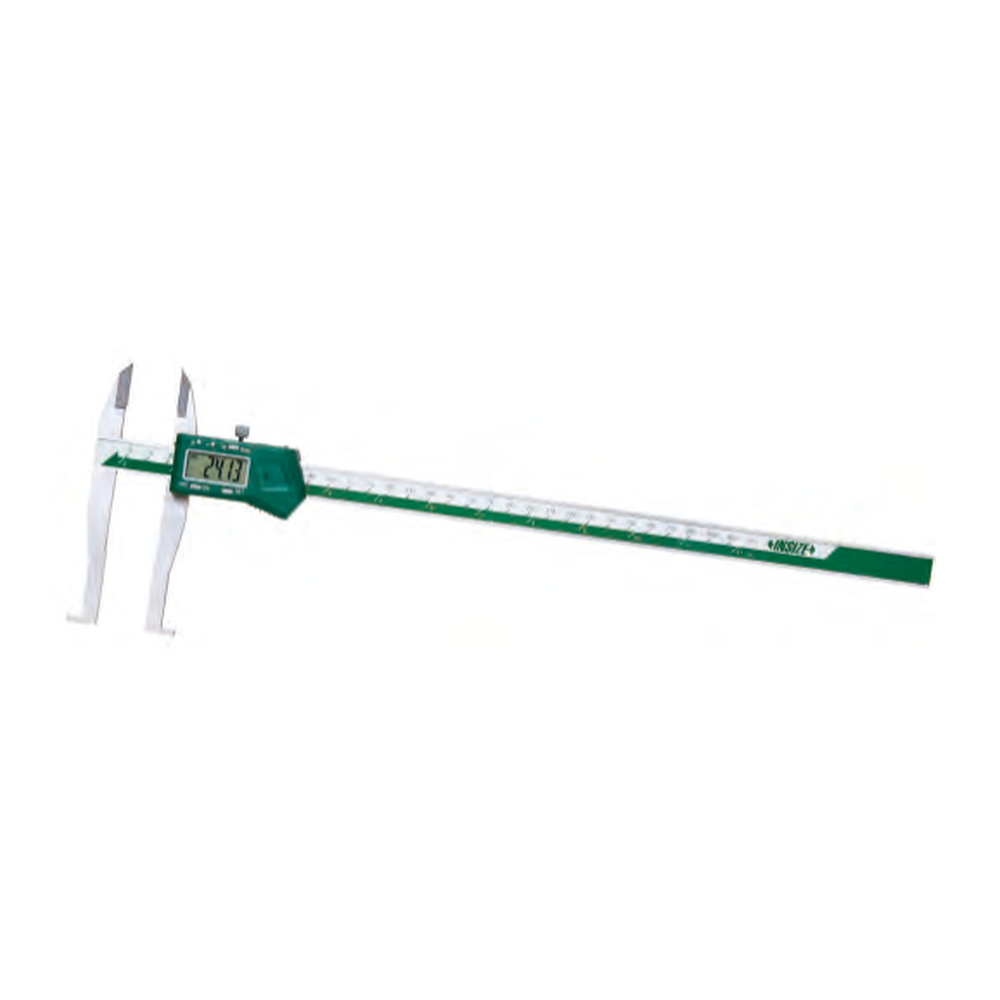 INSIZE Digital Deep Hole Inside Groove Caliper, 0-300mm/0-12", 1129-300