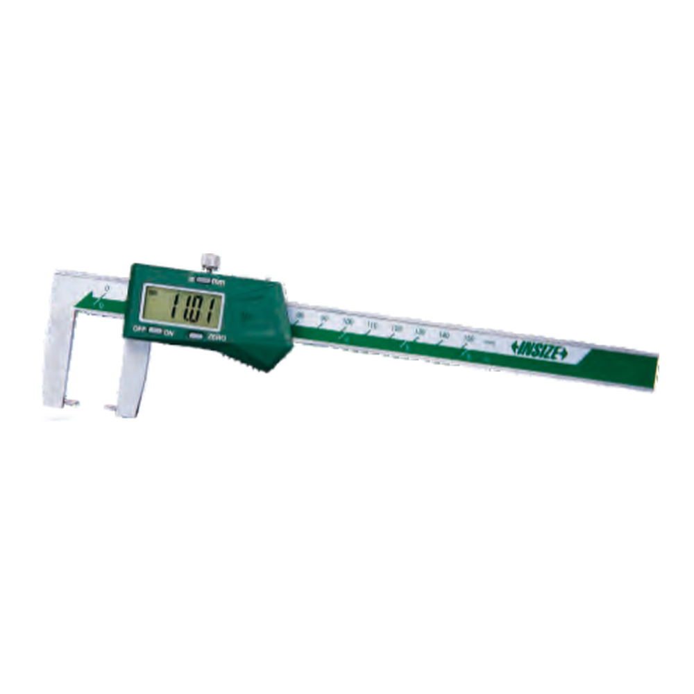 INSIZE Digital Outside Point Caliper, 0-150mm/0-6", 1185-150A