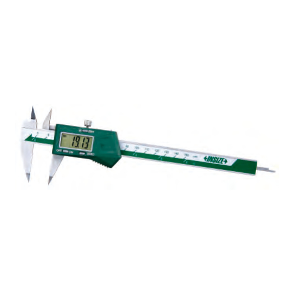 INSIZE Digital Point Caliper, 0-150mm/0-6", 1183-150A