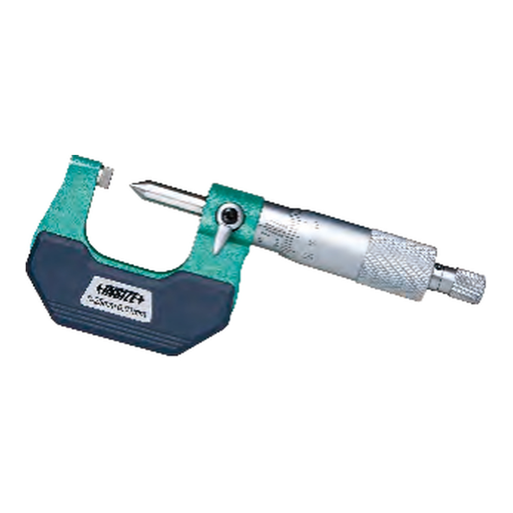 INSIZE Crimp Height Micrometer, 0-25mm, 3266-25BA