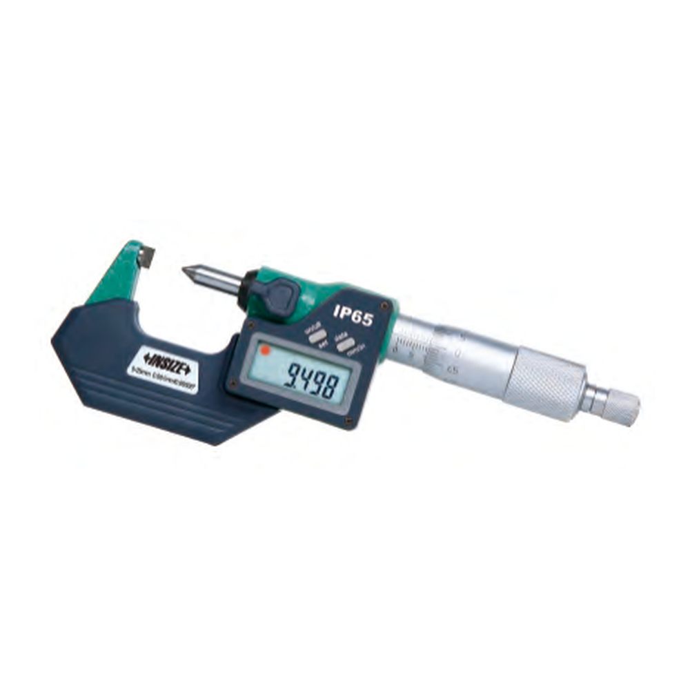 INSIZE Digital Crimp Height Micrometer, 0-25mm/0-1", 3566-25BA