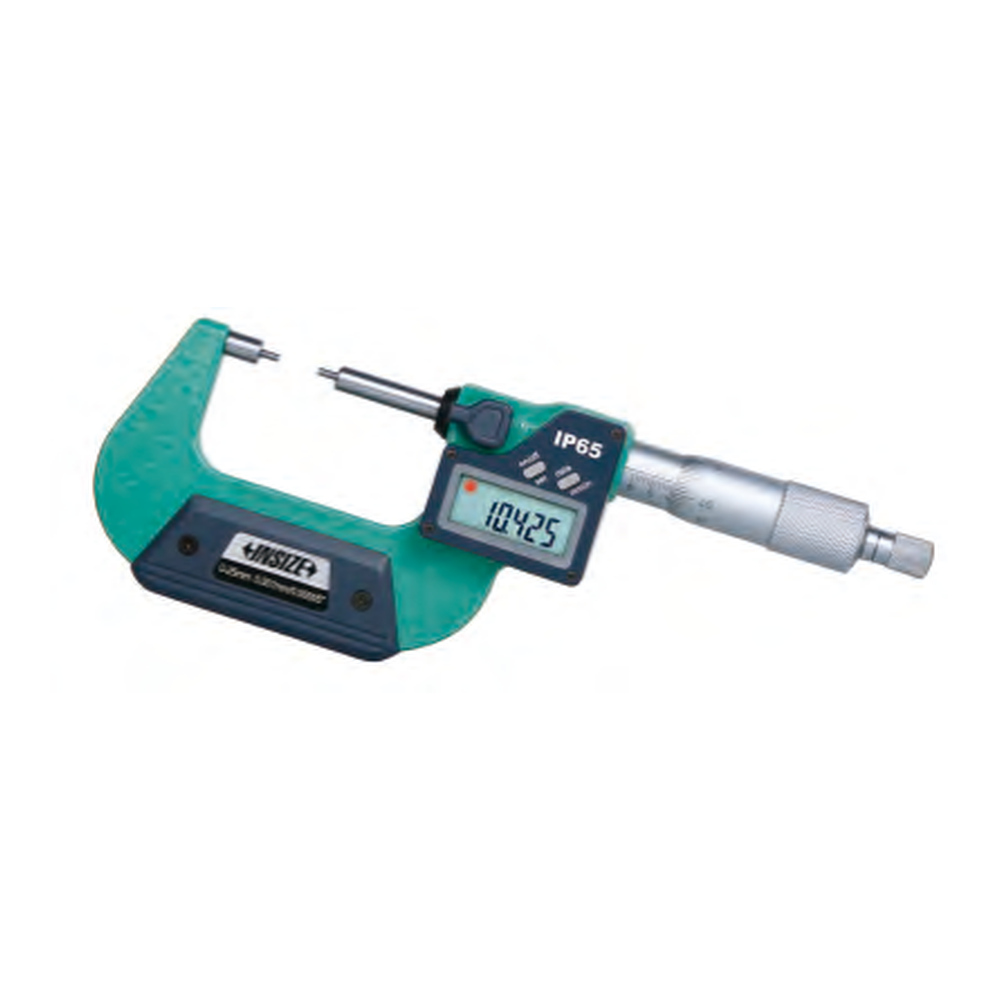 INSIZE Digital Spline Micrometer, 0-25mm/0-1", 3533-25A