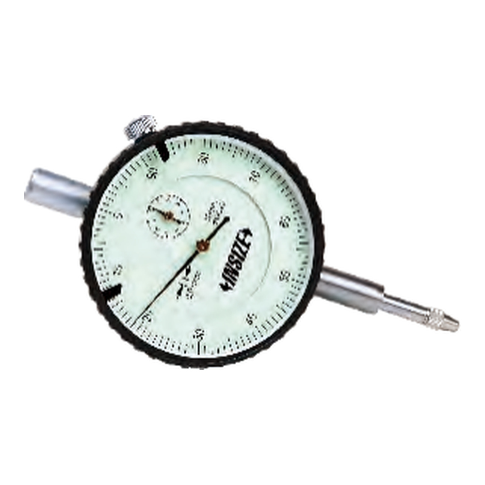 INSIZE Reverse Reading Dial Indicator, 10mm, 2801-10