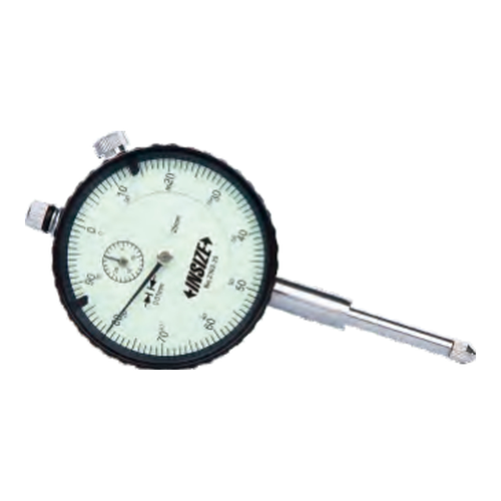 INSIZE Dial Indicator (Long Stroke, Basic Type), 25mm, 2302-25