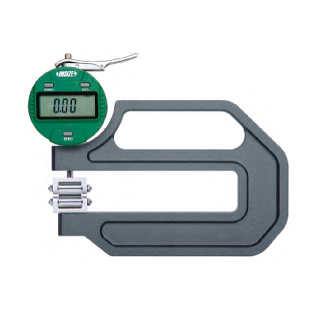 INSIZE Digital Roller Thickness Gauge, 0-3.5mm/0-0.14", 2877-4
