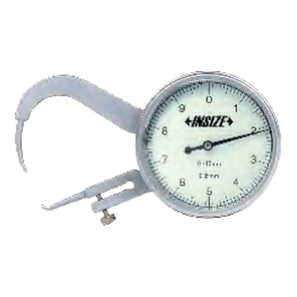 INSIZE Thickness Gauge With Pointed Tips, 0-10mm, 2866-10