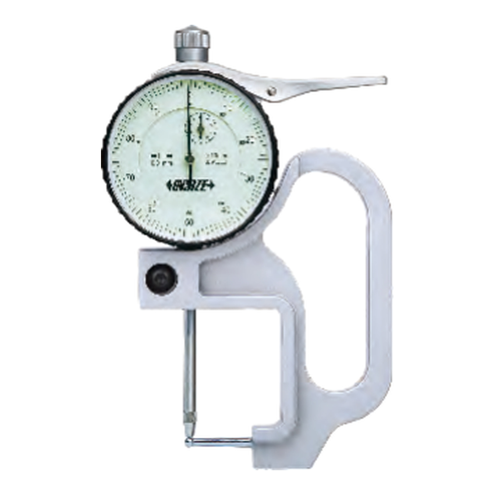 INSIZE Tube Thickness Gauge, 0-10mm, 2367-10A
