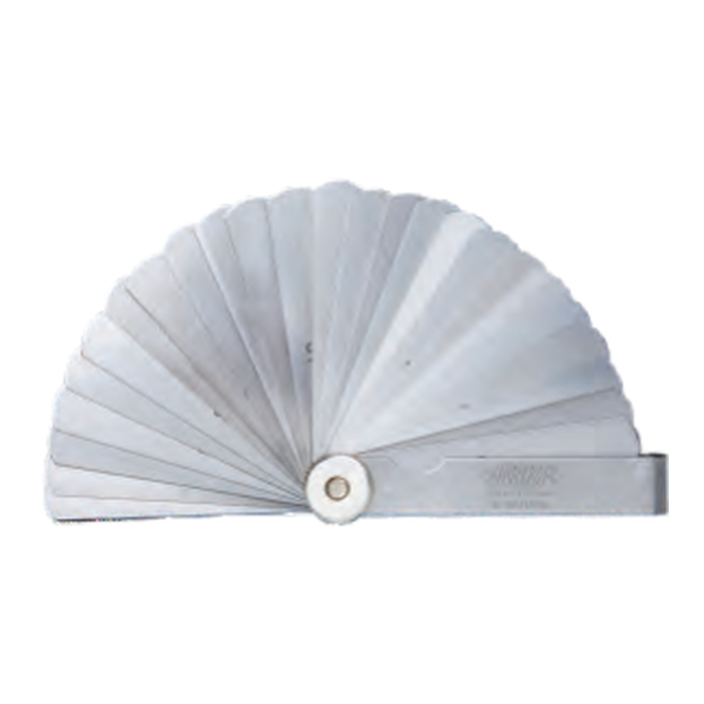INSIZE Feeler Gauge, 0.04-1.00mm, 4601-25