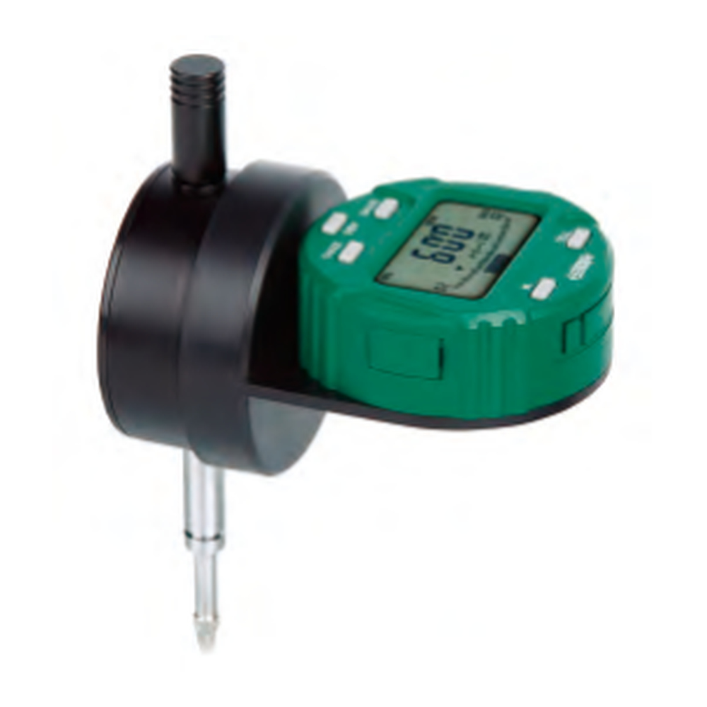 INSIZE Back Plunger Type Digital Indicator, 12.7mm/0.5", 2118-10